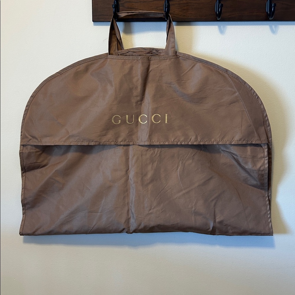 Gucci Tan Garment Bag